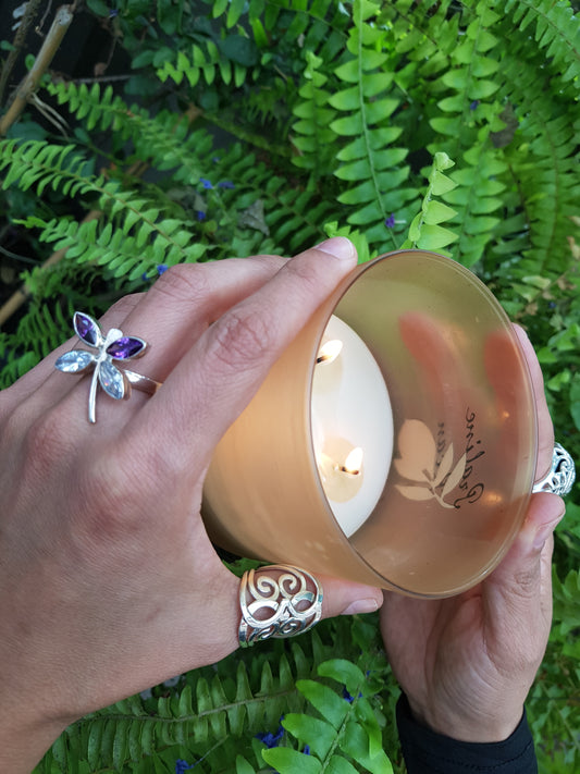 Anillo plata solida 925, alas de Mariposa unidas al frente