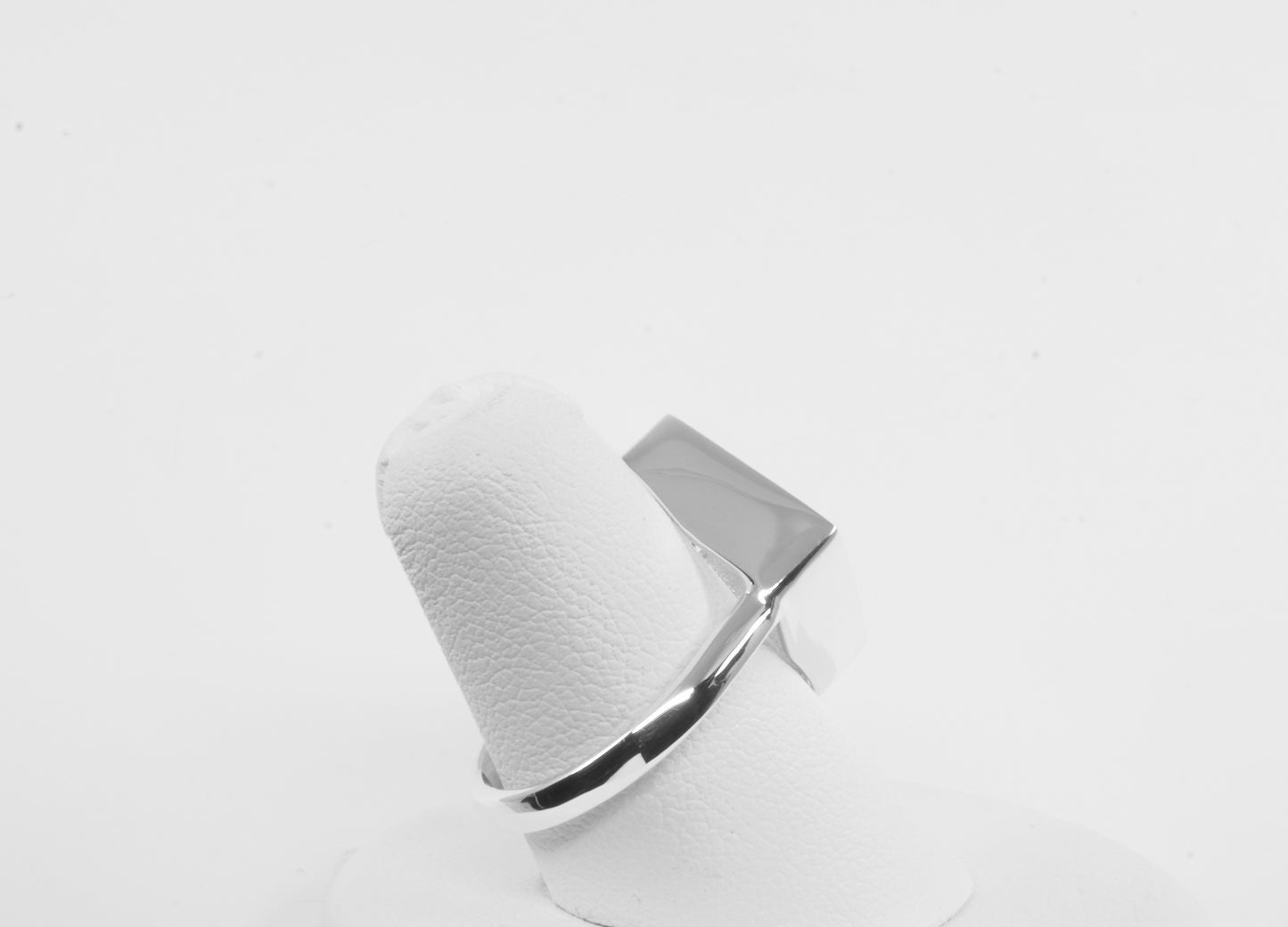 Anillo plata sólita 925, anillo de cubo del calamar