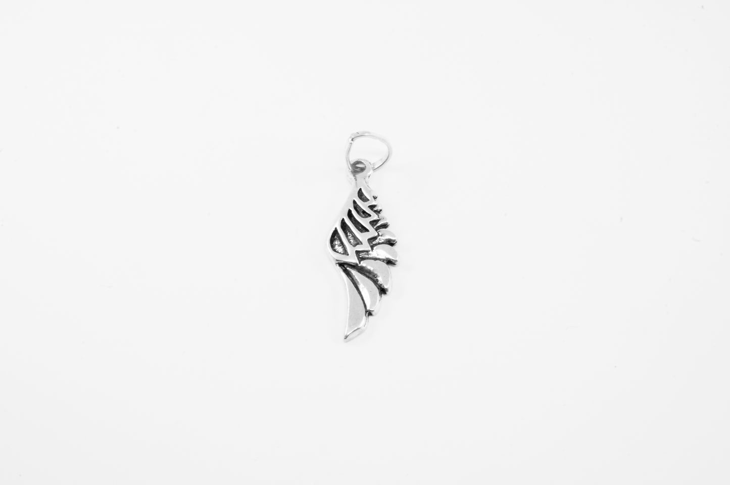 Juego de dijes de plata solida 925, Ala de ángel para compartir (cadenas incluídas)