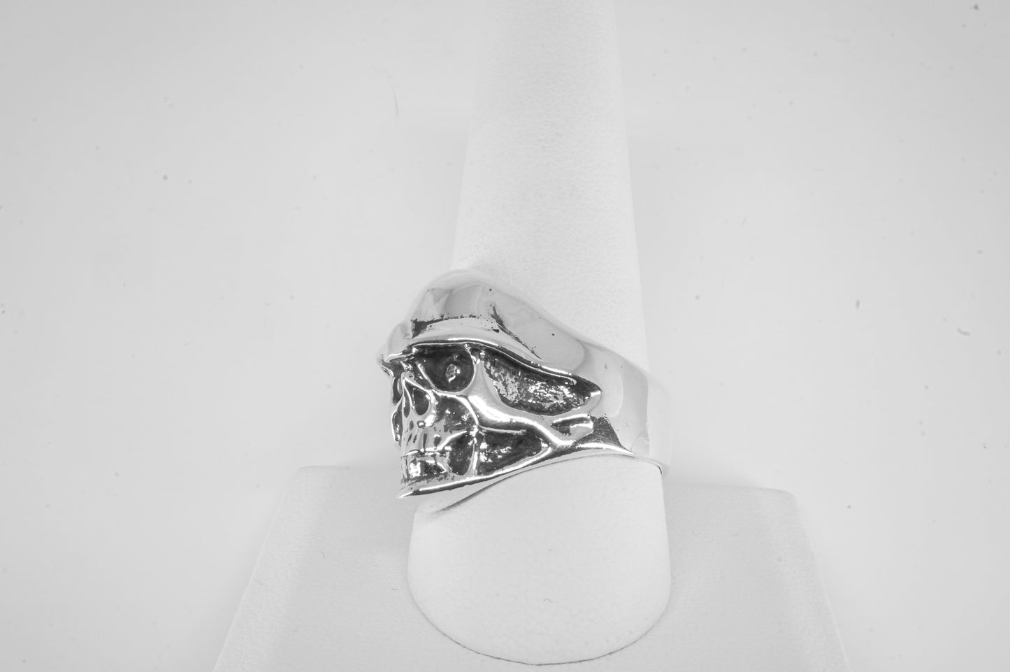 Anillo de Plata 925, Calavera Frontal