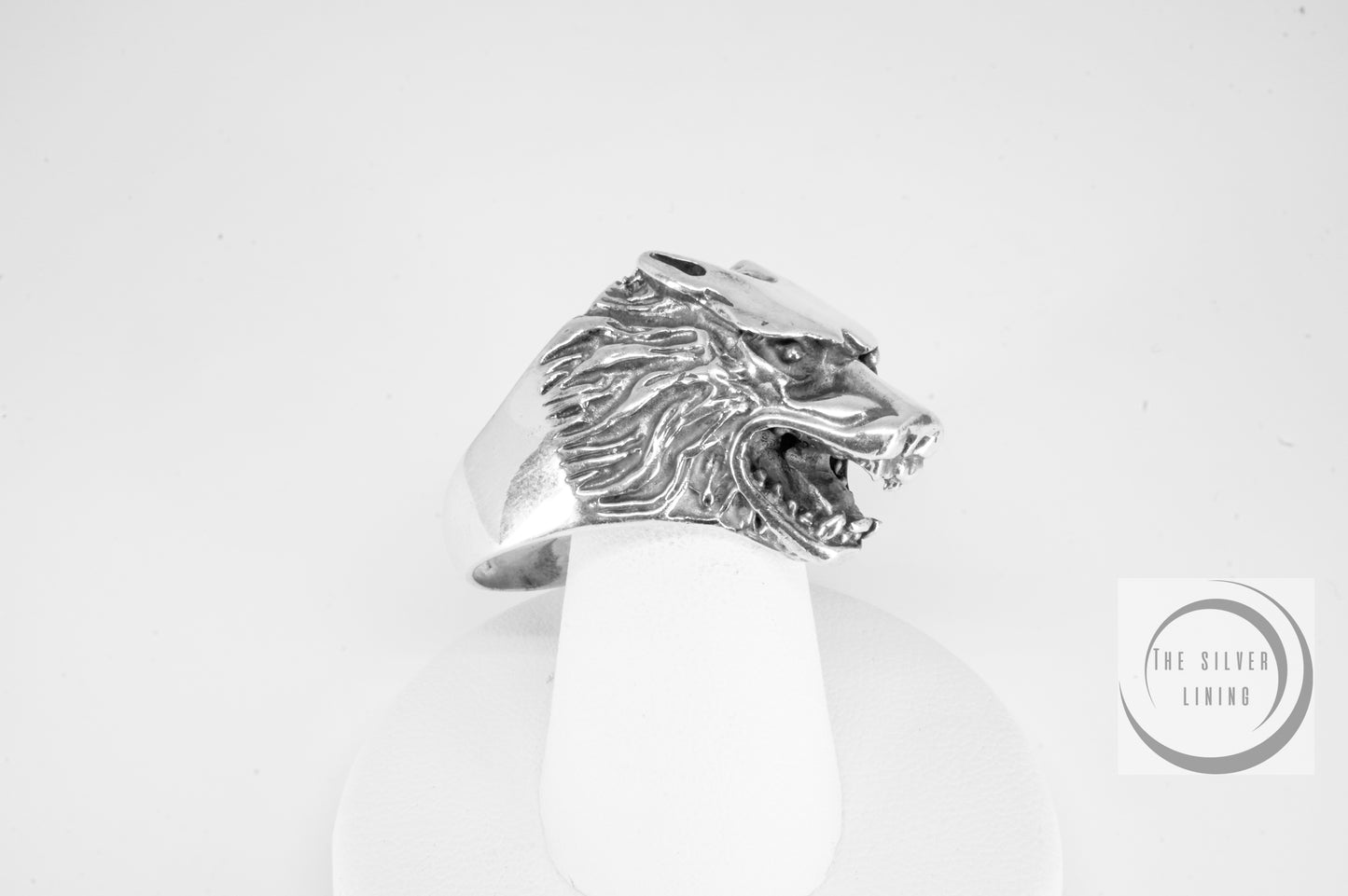 Anillo plata 925, Lobo frontal