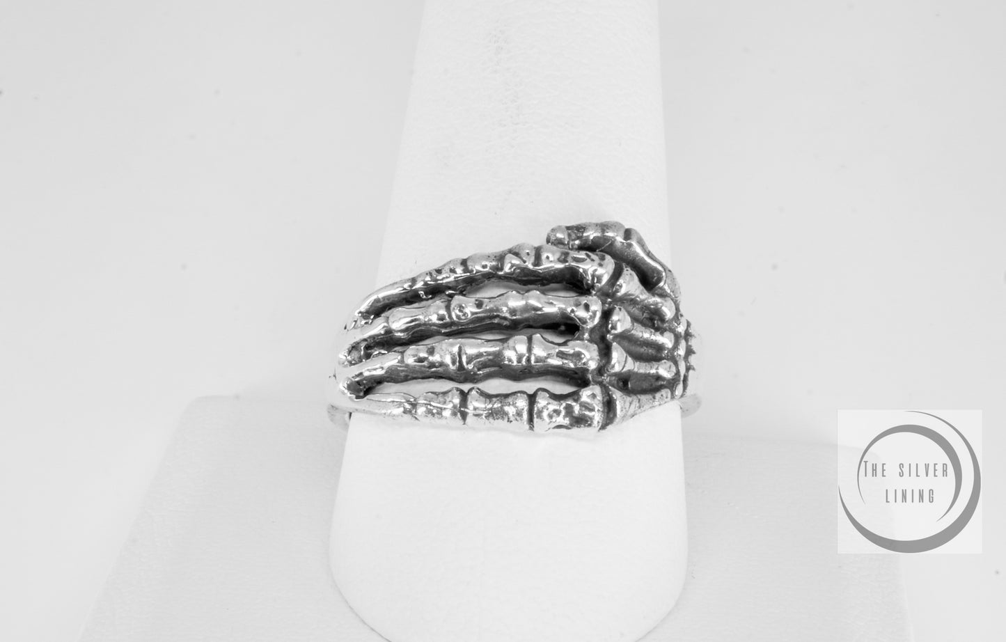 Anillo de plata 925, Esqueleto de Mano