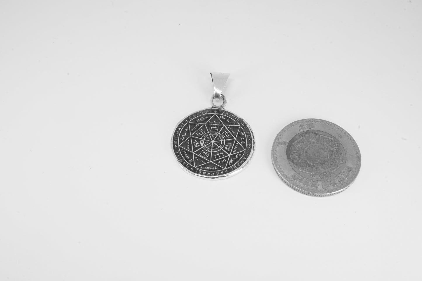 Dije de plata solida 925, 7 Arcángeles
