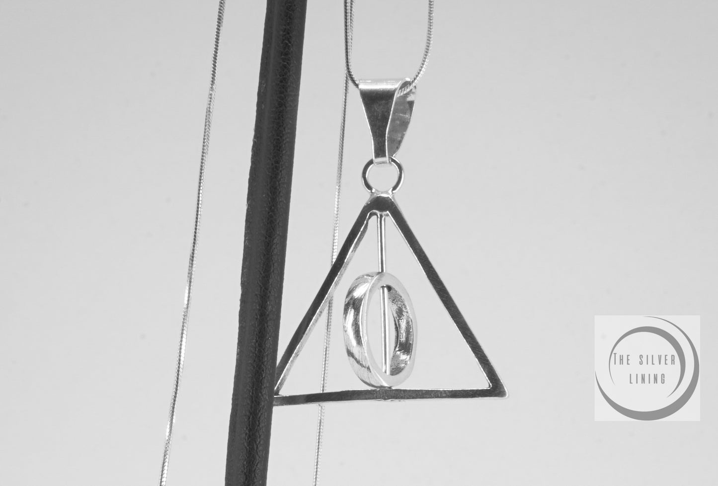 Dije de plata 925, Las Reliquias de la Muerte de Harry Potter con cadena incluída