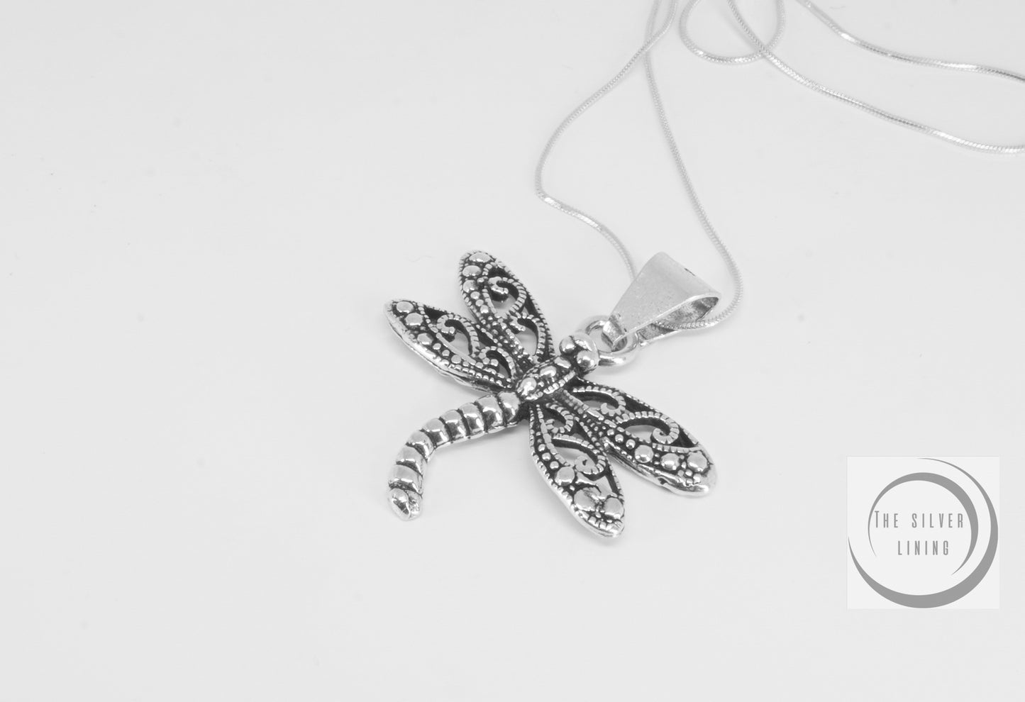 Dije de Plata 925, Libélula con cadena incluida