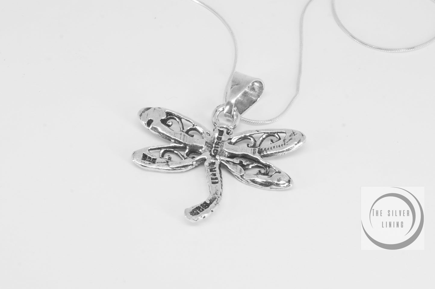 Dije de Plata 925, Libélula con cadena incluida