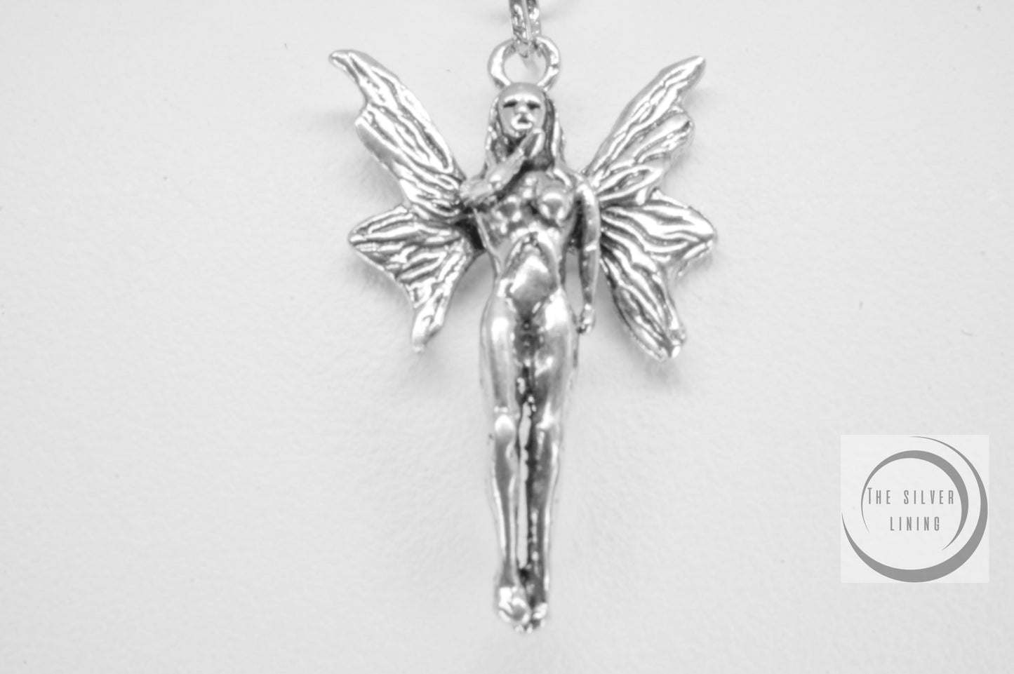 Dije de plata 925, Hada/Angel frontal enviando un beso