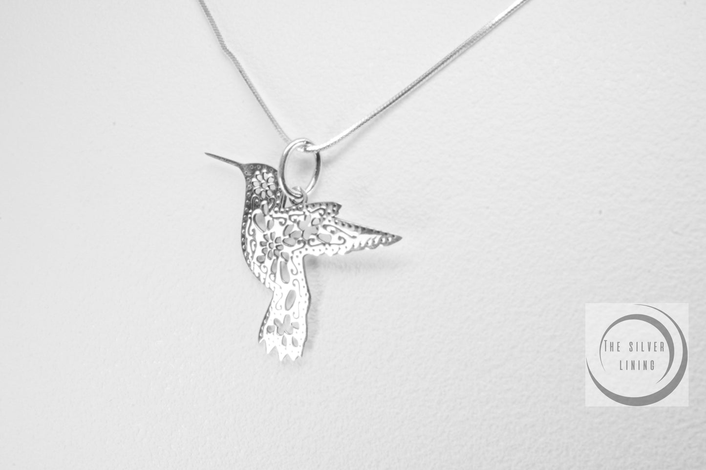 Dije de plata 925, Colibrí de la suerte y el amor