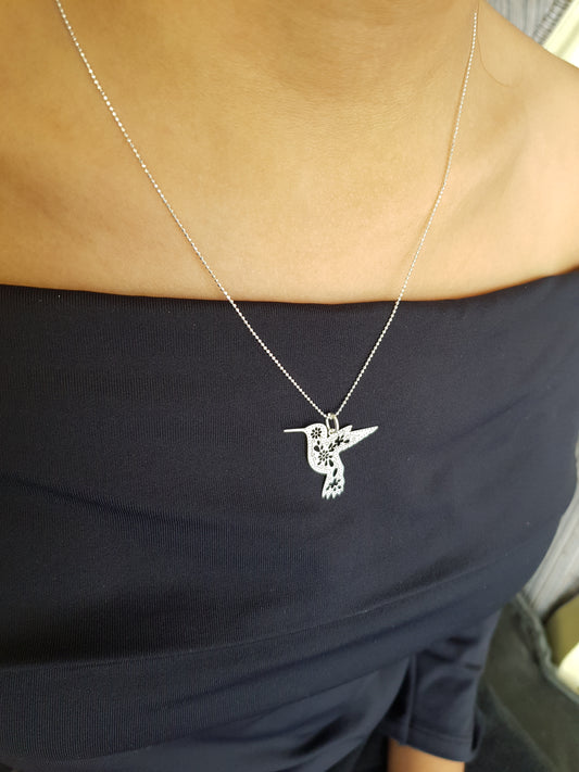 Dije de plata 925, Colibrí de la suerte y el amor