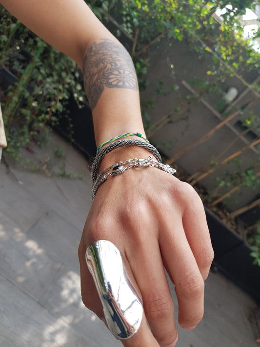 Anillo Plata Solida 925, Armadura para dedo