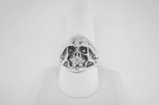 Anillo de Plata 925, Calavera Frontal