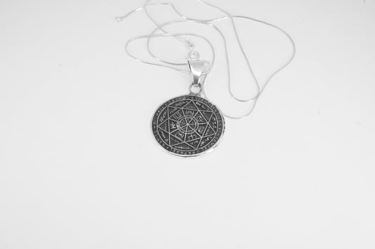 Dije de plata solida 925, 7 Arcángeles