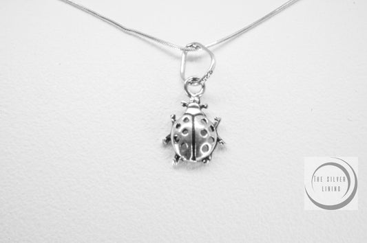 Juego de Dije y Aretes de plata 925, Catarina miniatura