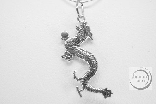 Dije de plata 925, Dragon chino