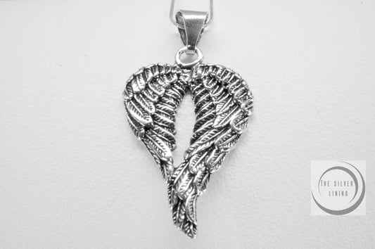 Dije de plata 925, Alas unidas