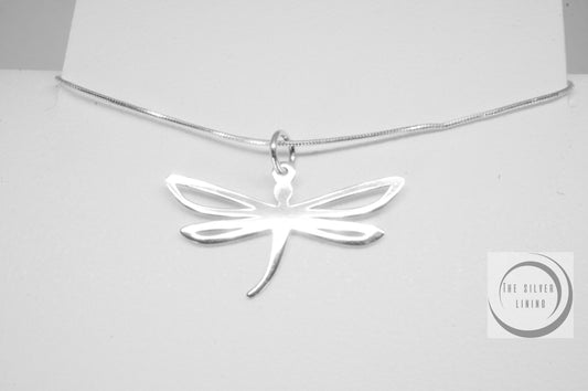 Dije de plata 925, Contorno de Libélula