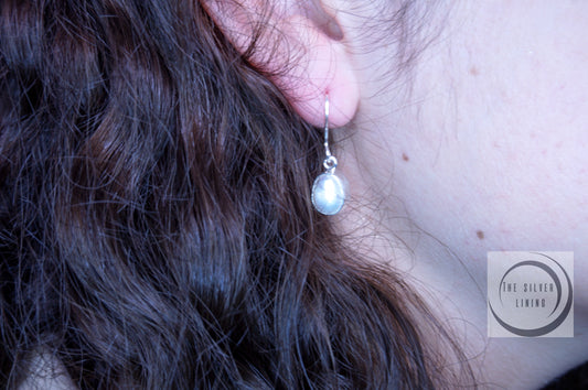 Gargantilla y Aretes de Plata 925 con Perlas de Río y Circonia