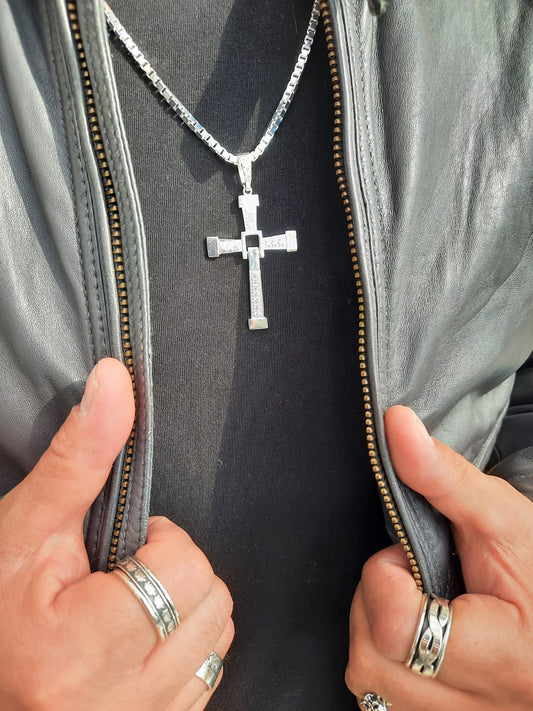 Dije de Plata 925, Cruz de Toretto (mediana)